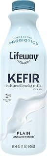 Lifeway Low Fat Kefir – Probiotic Drink with 10g Protein, 12 Live Active Cultures - Up to 99% Lactose Free, Gluten Free – ...