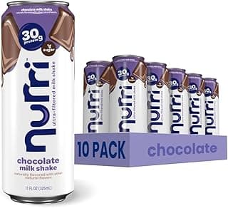 Nurri - 30g Protein Ultra Filtered Milk Shake – Chocolate - Lactose Free, Low Sugar, 150 Calories, 10 Vitamins and Mineral...