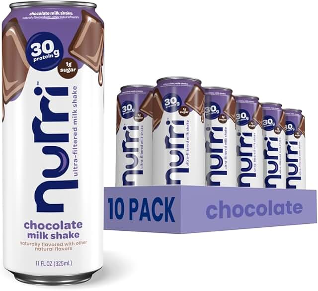 Nurri protein shake listed by 180cal for price vs calories comparison under 180 calories