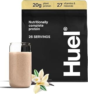 Sponsored Ad - Huel Vegan Protein Powder | Vanilla | Complete Nutrition | 20g Protein Powder | 100% Plant-Based | 27 Vitam...