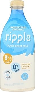Ripple, Pea Milk, Original, Unsweetened, 48 Oz