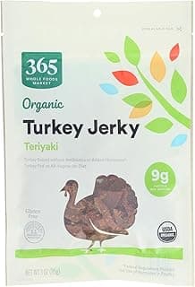 365 by Whole Foods Market, Organic Teriyaki Turkey Jerky, 3 OZ