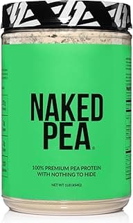 NAKED Pea - Pea Protein Isolate - Plant Based, Vegetarian & Vegan Protein. NSF Certified, Easy to Digest, Non-GMO, No Lact...