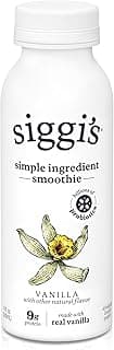 siggi’s® Probiotic Drinkable Whole Milk Yogurt, Vanilla, 8 oz. – Single Serving, Only 5 Ingredients