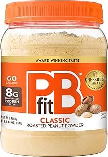 PBfit 30 Ounce Classic Peanut Butter Powder, Powdered Peanut Butter Spread From Real Roasted Peanuts, 8g of Protein 8% DV,...