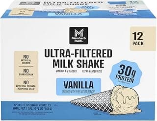 Member's Mark Ultra-Filtered Milk Shake, Vanilla, 11.5 Fluid Ounce (Pack of 12)