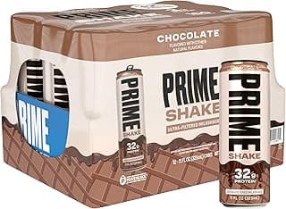 Sponsored Ad - PRIME Shakes, Chocolate, 32g Protein Shake for Muscle Support & Recovery, Ultra-Filtered Milk, Lactose Fre...
