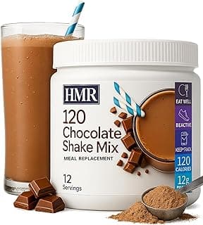 Sponsored Ad - HMR 120 Chocolate Shake Meal Replacement Powder | Chocolate Shake Mix to Support Healthy Weight Loss | 12g ...