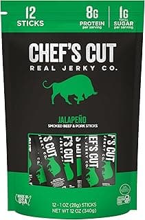 Sponsored Ad - Chef’s Cut Real Snack Sticks | High Protein Meat Snack Sticks with 8g Protein, Gluten Free, Keto-Friendly| ...