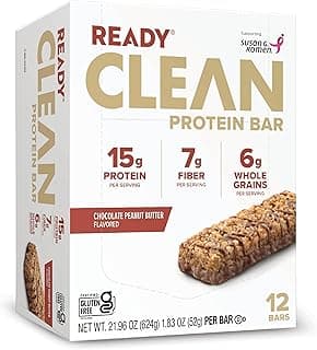 Sponsored Ad - Ready® Protein Bars – High-Protein Snack with 15g Whey Protein, With Flaxseeds and Omega-3s for Sustained E...