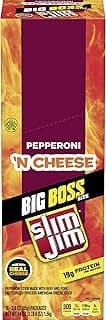 Slim Jim Beef and Cheese Stick, Pepperoni ’n Cheese, 3 Oz. 18-Count
