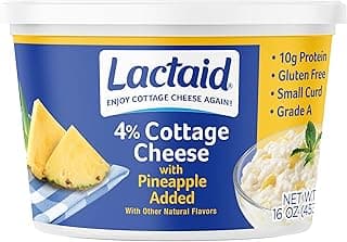 Lactaid Pineapple Cottage Cheese 4% Milkfat, 16 oz