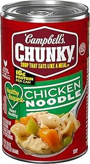 Campbell's Chunky Healthy Request Chicken Noodle Soup, 18.6 oz Can