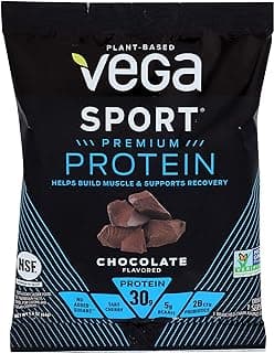 Vega Sport Performance Protein Powder, Chocolate, 1.6 Ounce