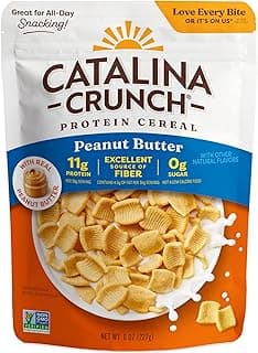 Catalina Crunch Protein Cereal - Sugar Free Breakfast Cereal with 11g of Protein - Excellent Source of Fiber - Gluten Free...