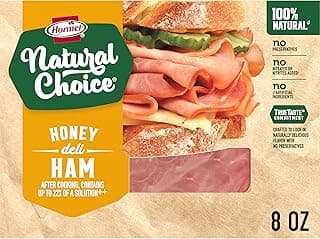 HORMEL NATURAL CHOICE Sliced Honey Deli Ham, 8 Oz.