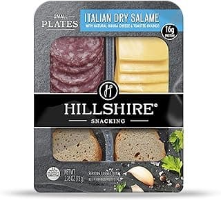 Hillshire Snacking Small Plates, Italian Dry Salami and Gouda Cheese, Single Serve