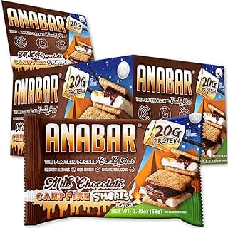 Anabar Protein Bar, The Protein-Packed Candy Bar, Amazing Tasting Protein Bar, No Sugar Alcohols, High Protein, Amazingly ...