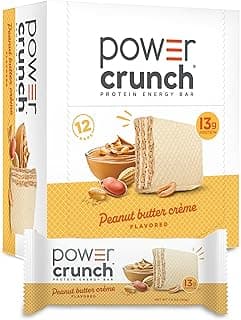 Sponsored Ad - Power Crunch Protein Energy Bars, Peanut Butter creme 1.4oz, 12 Count