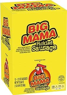 Penrose Big Mama Pickled Sausages, 2.4 Ounce, 12 Pack