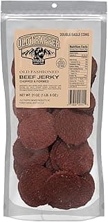 Old Trapper Double Eagle Beef Jerky, Old-Fashioned Flavor, 21 Ounce Package, Delicious Jerky Snacks, 10 Grams of Protein a...